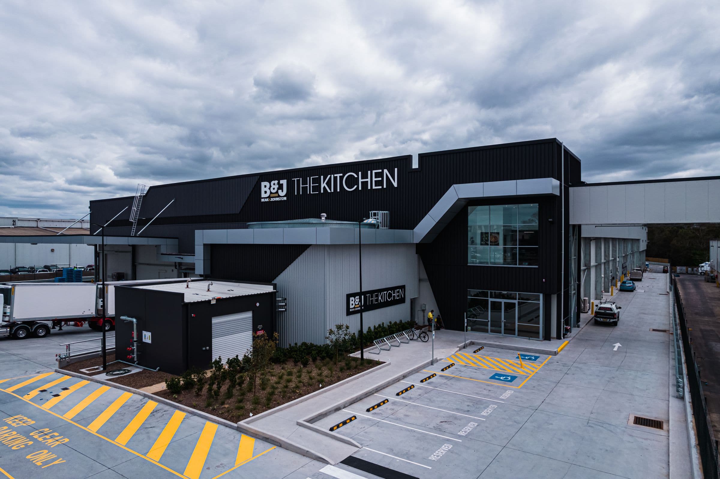 B&J Kitchen, Facility & fit-out · Beak & Johnston